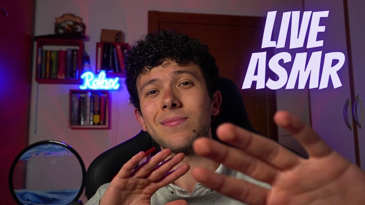 LIVE Serale per Rilassarci #67 😴| LIVE ASMR 😴 - YouTube