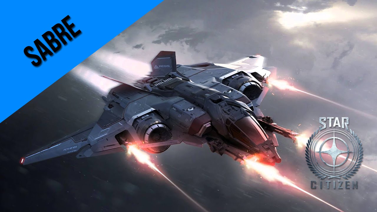 Sabre - Hangar Tour w/ Gameplay | Star Citizen - YouTube