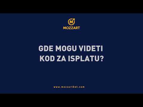 Mozzart - [Tutorijali] Gdje mogu vidjeti kod za isplatu