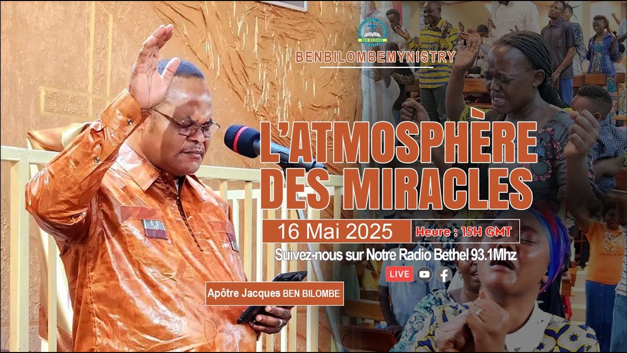 L'ATMOSPHERE DES MIRACLES DU 16/05/2025