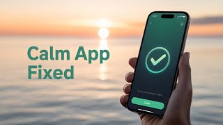 How To Fix Calm App Not Working | Fix Calm Audio Error (Solved) - Step by Step Guide