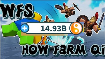 Weapon Fighting Simulator. How Farm Qi. Roblox