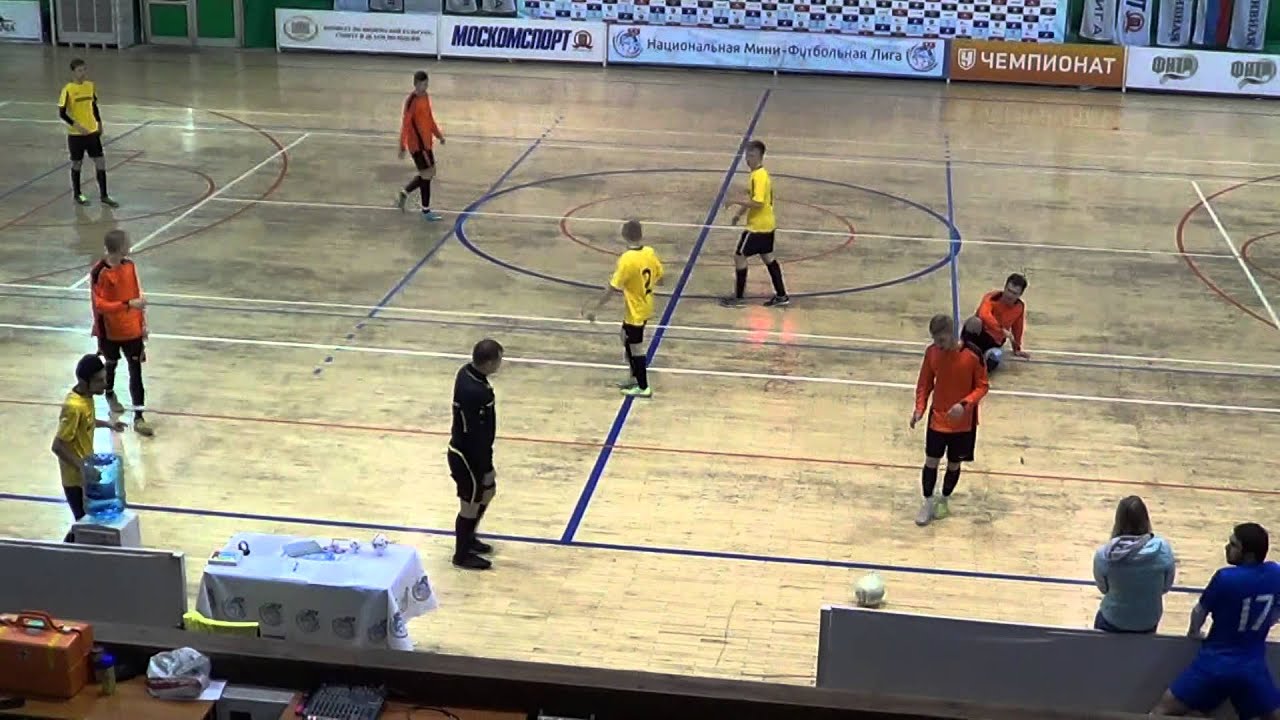 Чемпионат Москвы по мини-футболу. 1-я лига. Инферно - МФК Метеор. 2й тайм.