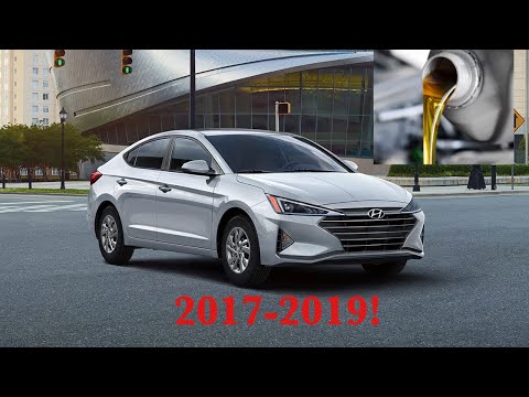 2017-2019 Hyundai Elantra Oil Change DIY! | Done in 5 Minutes?!