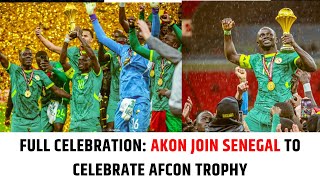 Senegal vs Morocco II Full Celebration as Senegal Celebrate their Second AFCON trophy Win