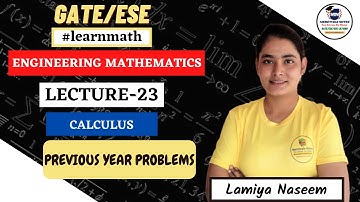 Engineering Mathematics | Lecture-23 | Vector Calculus | Lamiya Naseem