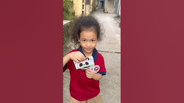 Bố ngạc nhiên với bức tranh của cô bé #shorts #funny