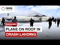 Delta Airlines flight crash lands upside-down in Toronto