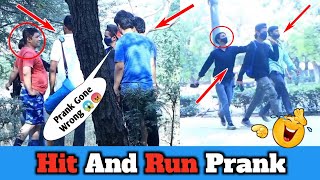 Hit and Run Prank In India😂 | Teddy 4U | Reaction Video |