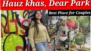 Hauz Khas Village || Deer Park Delhi   || Best Place to Visit in Delhi || #delhi #vlogs