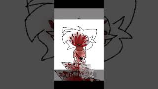 TW: DRAWN BLOOD⚠️🩸#shitpost #fakeblood #tw #warning #animation #nixcat #silly #sorryfornotposting