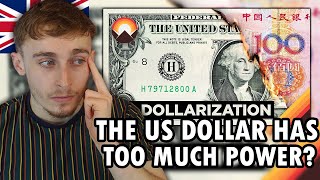 Brit Reacting to The Growing Revolt Against the US Dollar