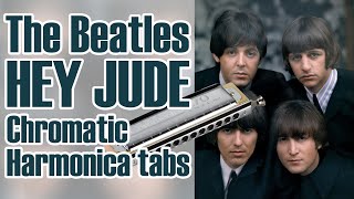 Hey Jude - Chromatic Harmonica tabs key of C