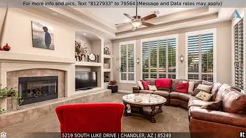 Priced at $1,049,000 - 5219 South Luke Drive, Chandler, AZ 85249