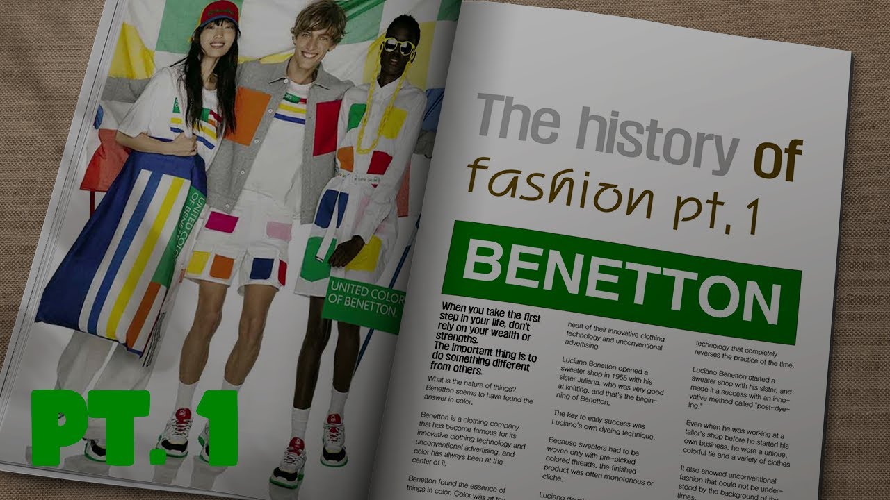 The history of fashion PT.1 YouTube