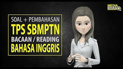 SOAL + PEMBAHASAN TPS BACAAN BAHASA INGGRIS UTBK SBMPTN 2020 - Durasi: 3.03. SOAL + PEMBAHASAN TPS BACAAN BAHASA INGGRIS UTBK SBMPTN 2020 - Durasi: 3.03.