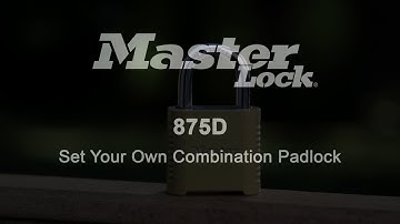 Master Lock 875D: Features & Benefits