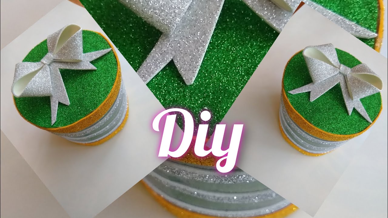 Подаръчна кутия от фоам и шише!Plastic bottle gift box!Foam/Diy/Craft