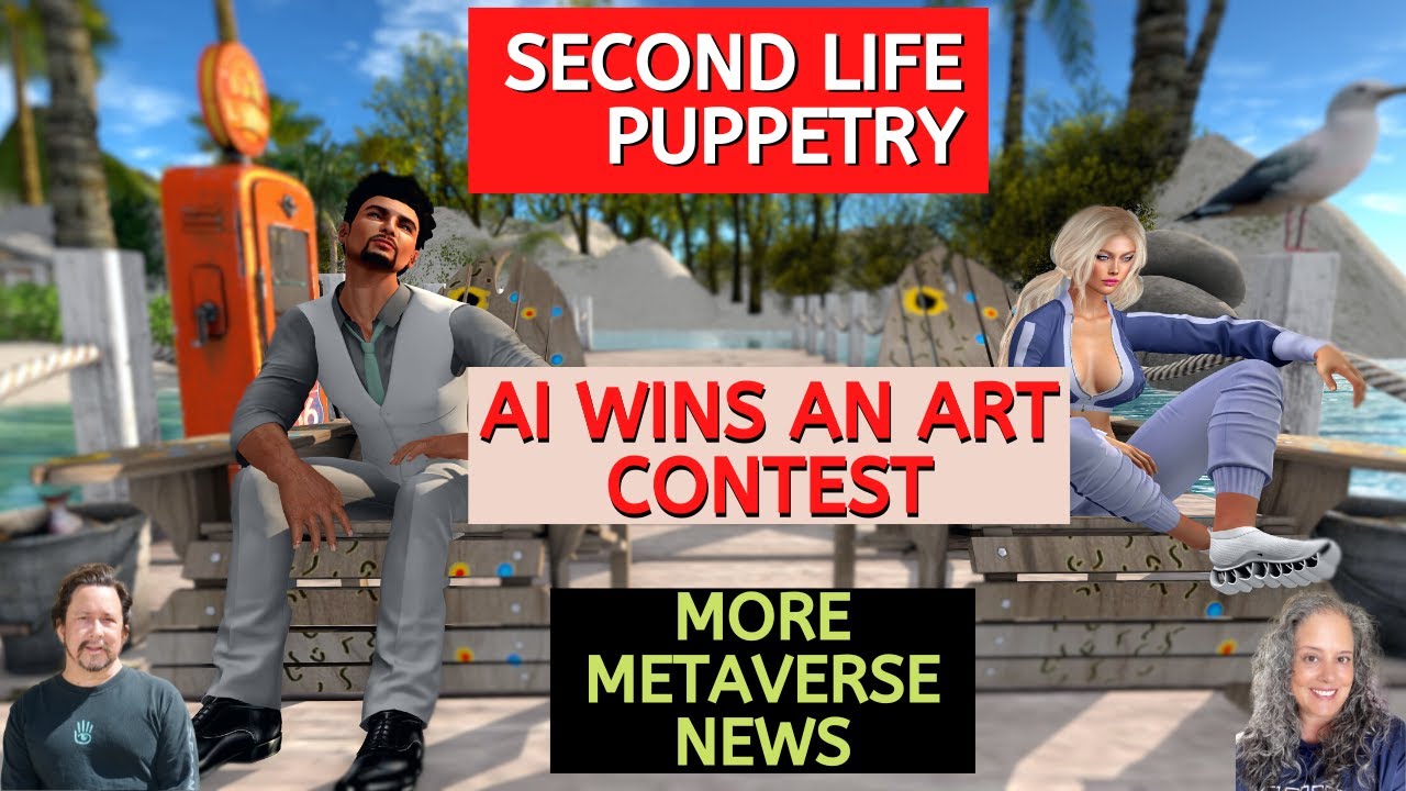 Second Life Puppetry, AI Wins an Art Contest & More Metaverse News Second Life Puppetry, AI Wins an Art Contest & More Metaverse News