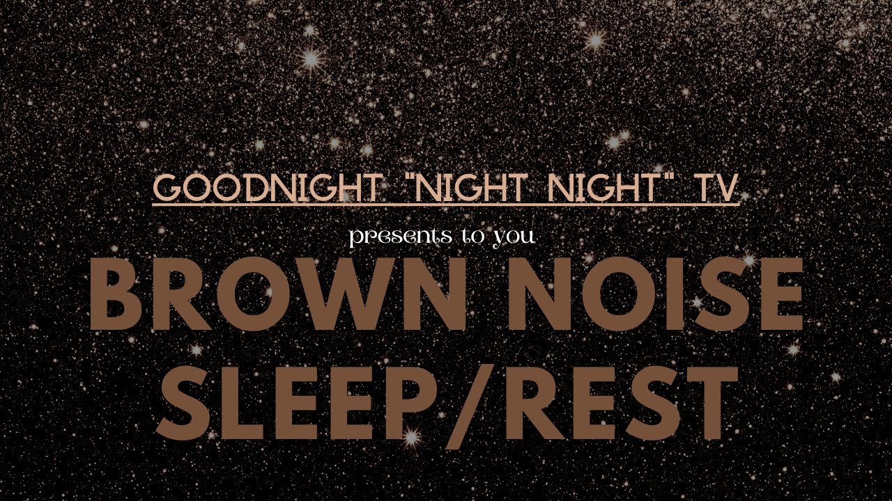 10 Hour Deep Sleep | Brown Noise | Black Screen - YouTube