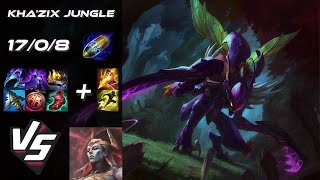 JUNGLE Kha'Zix vs Zaahen - EU Grandmaster Patch 26.8