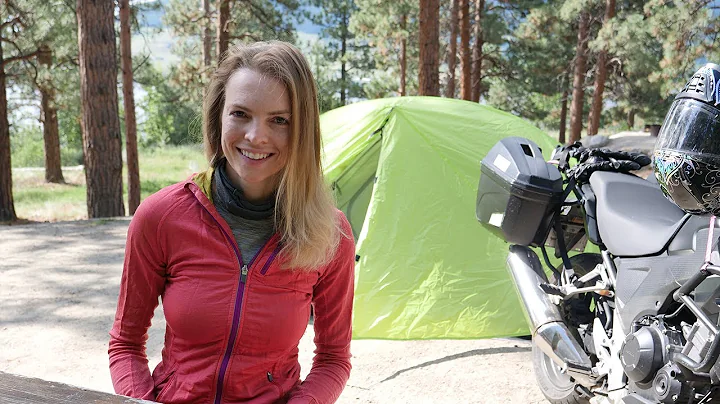 Moto camping with my Honda CB500X