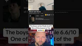The boys series finale 6.6/10One of the lowest of the series😢 #theboys #genv #voughtrising #shorts
