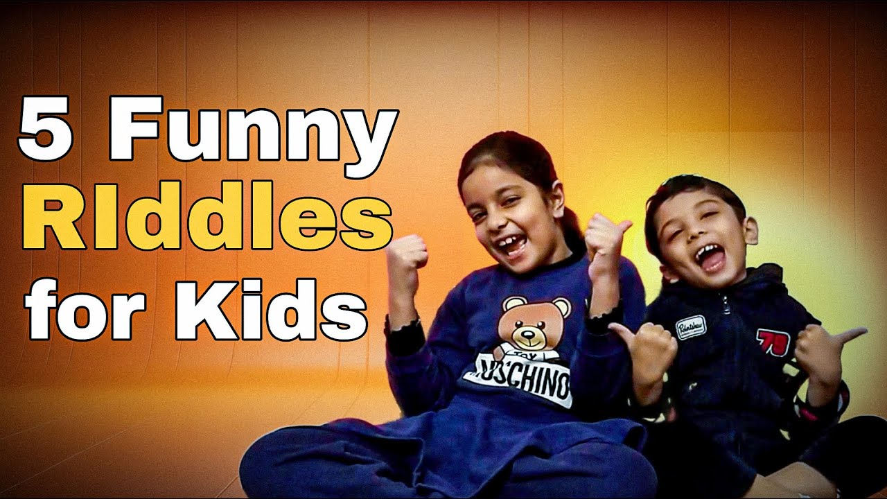 5 Funny Riddles for Kids 😂 | Hareem and Haider Show
