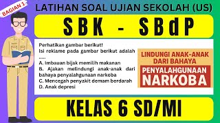 LATIHAN SOAL UJIAN SEKOLAH (US)  Kelas 6 SD/MI – SBK/SBdP Bagian 1
