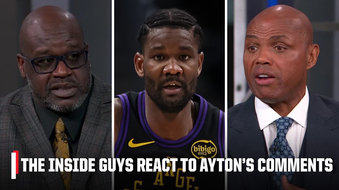 The Inside Guys react to Deandre Ayton's Clint Capela comments 🗣️ 'DO YOUR JOB' - Shaq | NBA Tip-Off