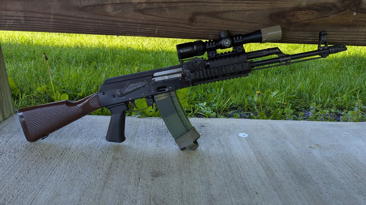 Scout Scopes On Kalashnikovs .... Using The Vortex Crossfire II Scout Scope