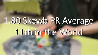 1.80 Skewb PR Average | 11th in the World
