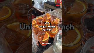 Unique NYC brunch activity! #nyc #nyceats #nycfood #newyorkcity #newyork #nycbrunch #nycrestaurants