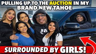 Pulling Up To The Auction In My BRAND NEW Tahoe… Didn’t Expect THIS!