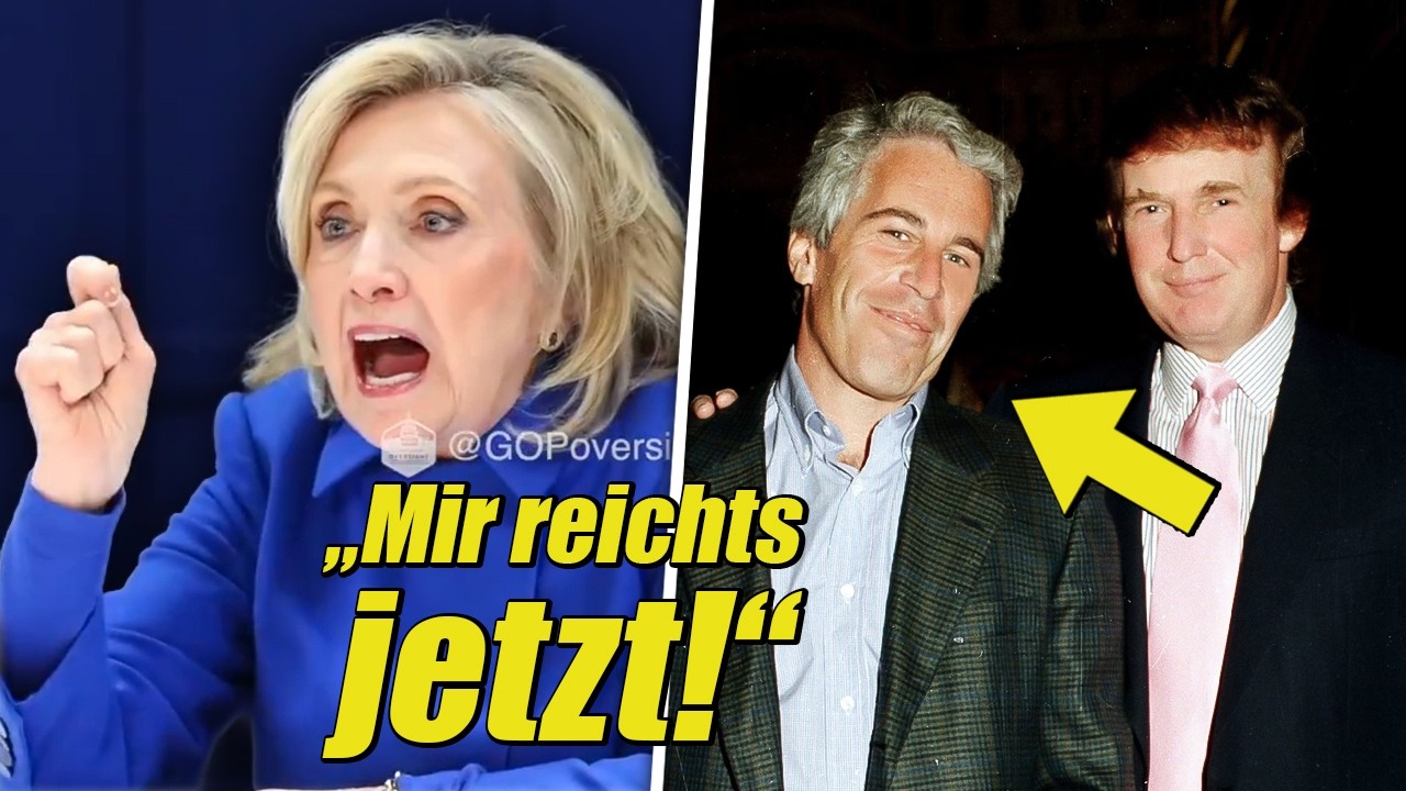 Epstein-Verhör Der Clintons VERÖFFENTLICHT Und Hillary RASTET Aus Als Trump-Diener Sich BLAMIEREN!