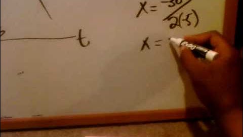 Maximum height with projectile motion