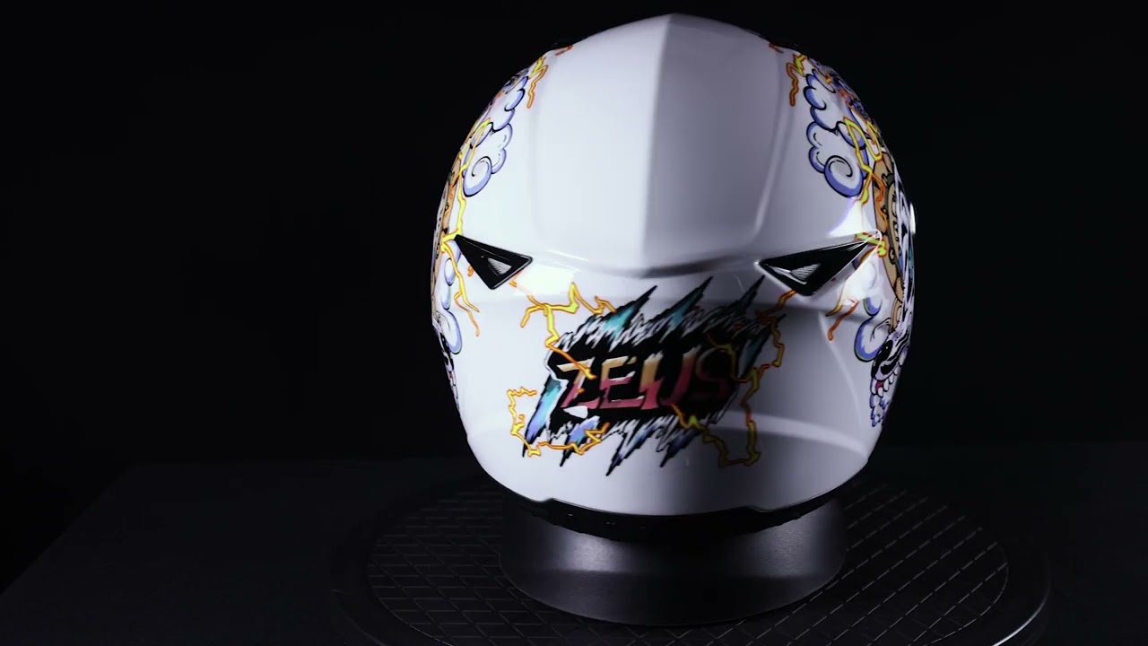 ZEUS】獨家限量預購ZS-811 AL65 猛虎神獸彩繪全罩式安全帽超高C/P值