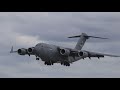 Boeing C-17 Globemaster Tactical Landing Demo at London Airshow 2020