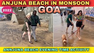 गोवा अंजुना बीच Goa Anjuna Beach 2022 l Anjuna Beach Watersports l Anjuna Beach Huts l Anjuna Beach