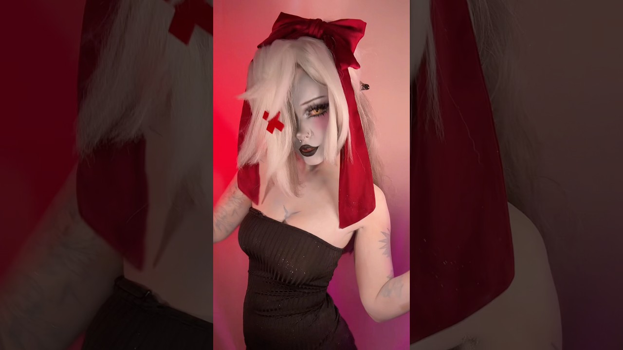 vaggi !! #cosplay #makeup #hazbinhotelcosplay #hazbinhotel #vaggie #vaggiehazbinhotel #cartoon