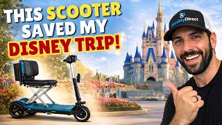 Doing Disney with BAD KNEES? This Mobility Scooter Changed Everything! (Full Day Test)