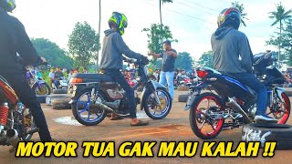 Balapan Liar Drag Bike Pembalap Lokal Jepara Di Sirkuit Dian Rakashima !!