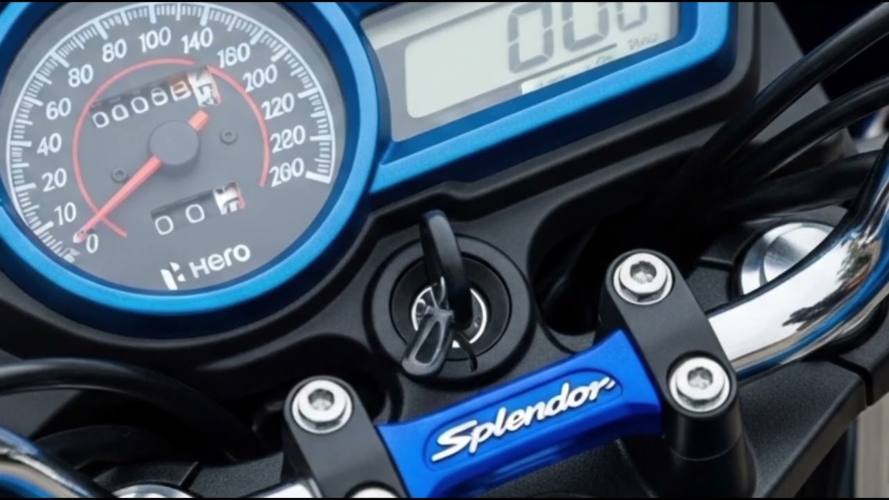 Обзор Hero Splendor Blue Metallic | Тест пробега, характеристики и полный обзор |