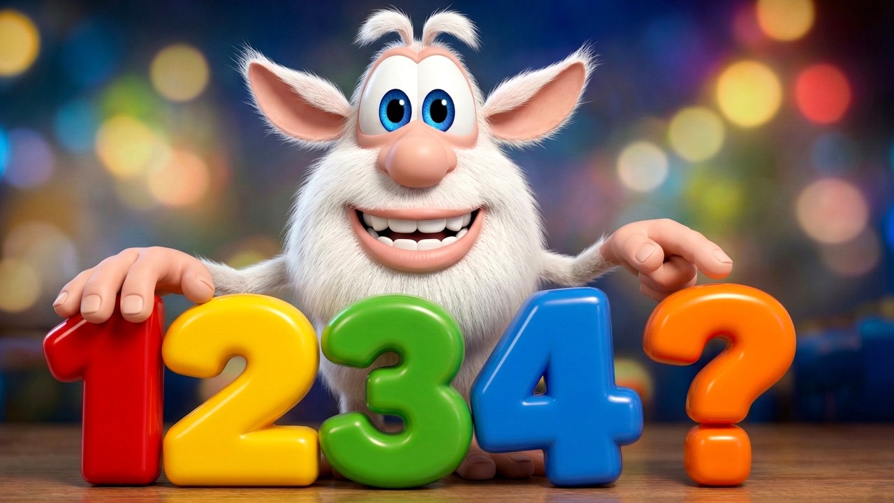 Буба - Изучаем цифры - Мультфильм для детей