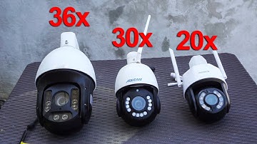 Security Camera Zoom Comparison: 36x vs 30x vs 20x (Sunba, Asecam, Annke)