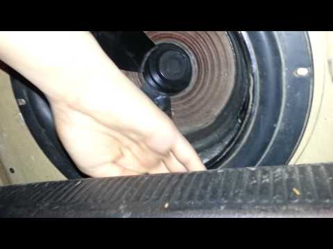 Blowing subwoofer on alpine pdx-m12