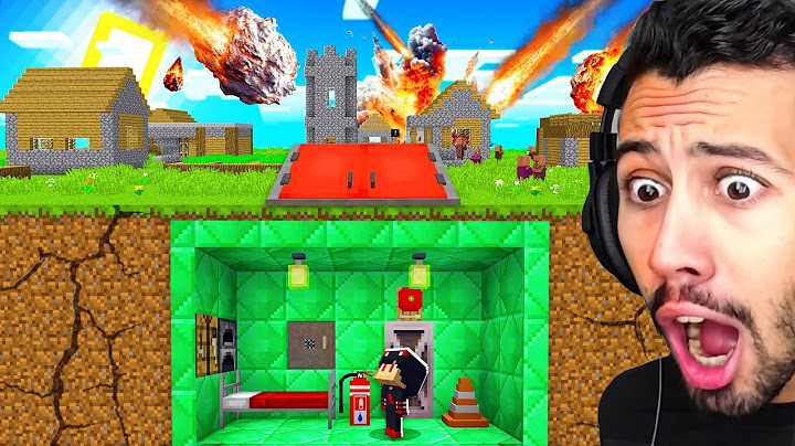 واجهنا اشرس سقوط النيازك والشهوب في قرية ماين كرافت !!؟