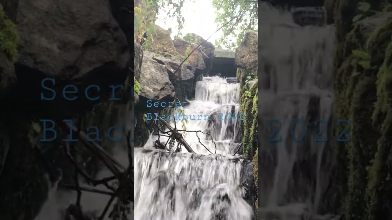 Waterfall Queen’s Park Blackburn Lancashire 2022