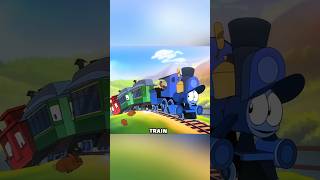 The Little Train’s Great Sacrifice 🚂#animation #shorts