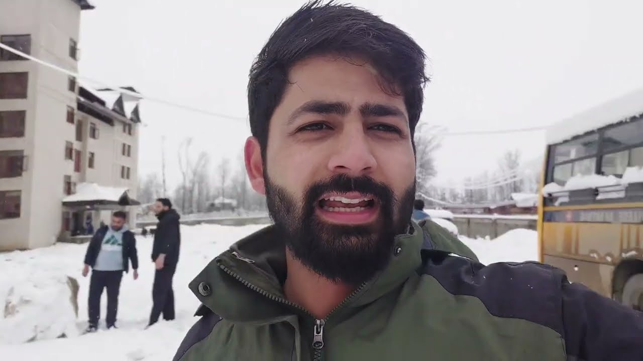 FRESH SNOWFALL J&K | GMC ANANTNAG | SNOW VLOG | MBBS 🔥